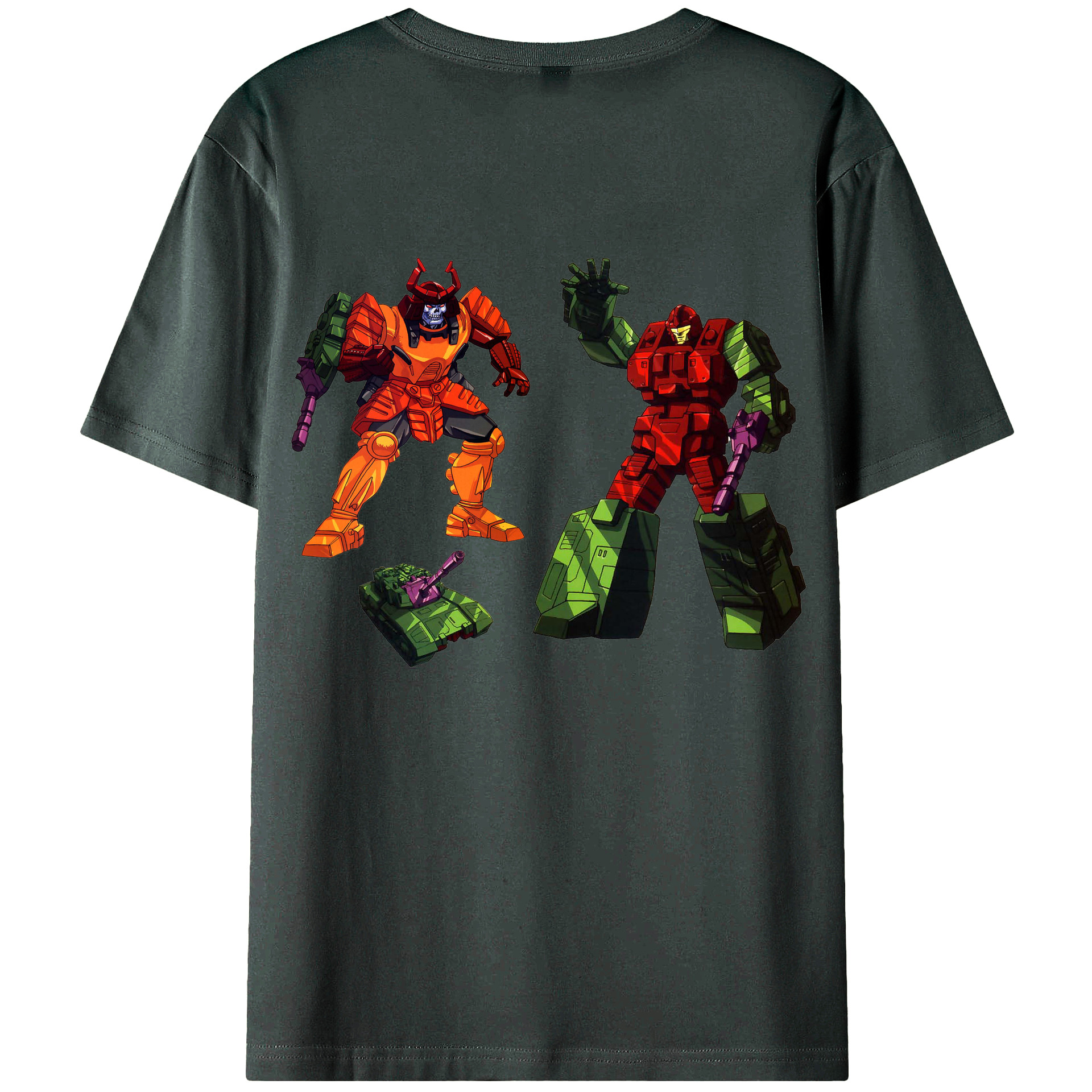 （画像用）  綿100％ メンズ半袖Tシャツ（バックプリント） 通気性